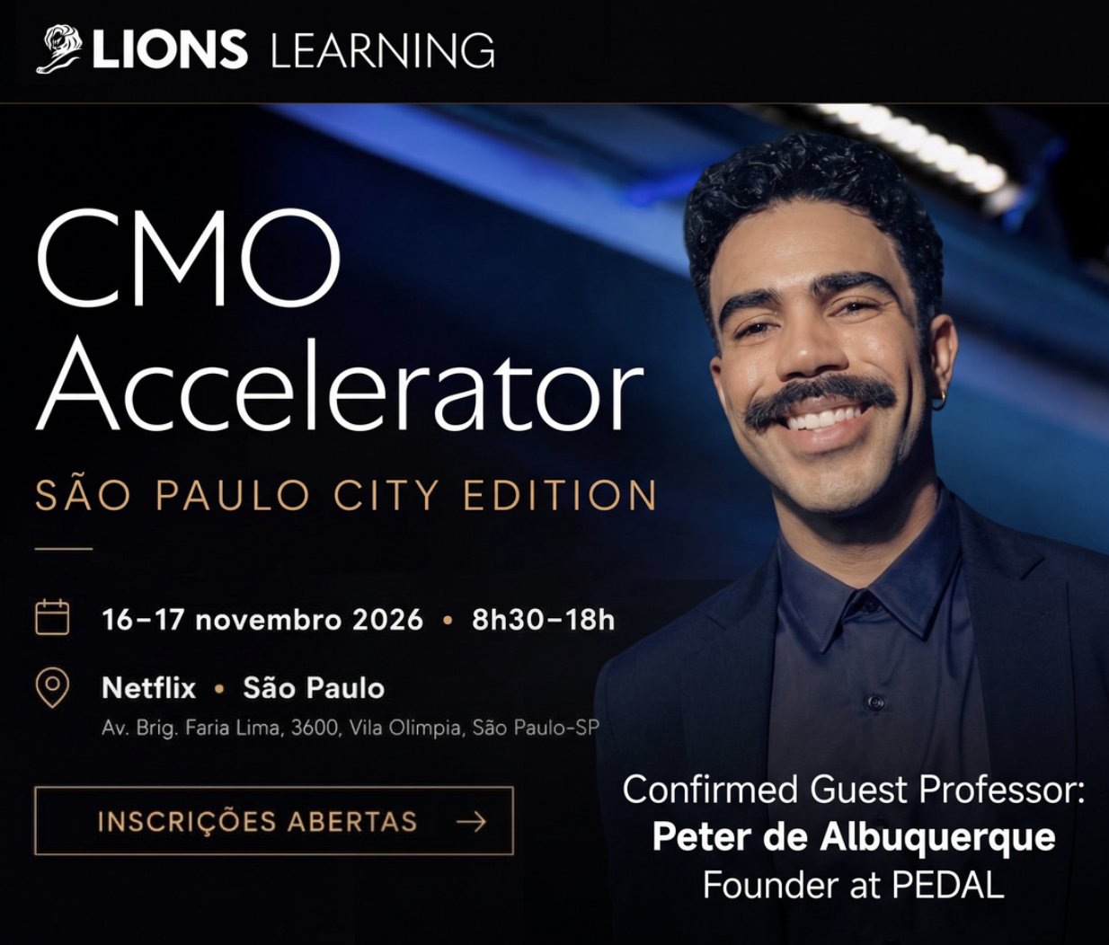 LIONS Learning CMO Accelerator São Paulo
